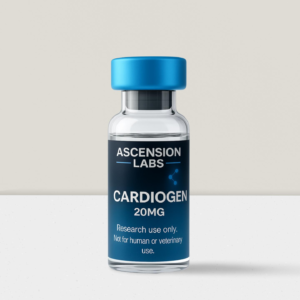 Ascension Labs Cardiogen 20mg research-use-only peptide vial