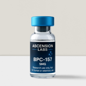 Ascension Labs BPC-157 5mg research-use-only peptide vial